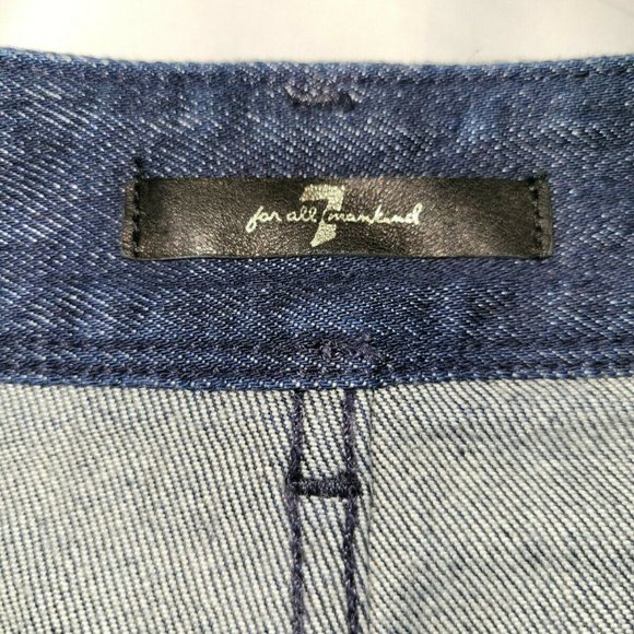 7 For All Mankind Sz 27 Front Pencil Skirt - Picture 2 of 7